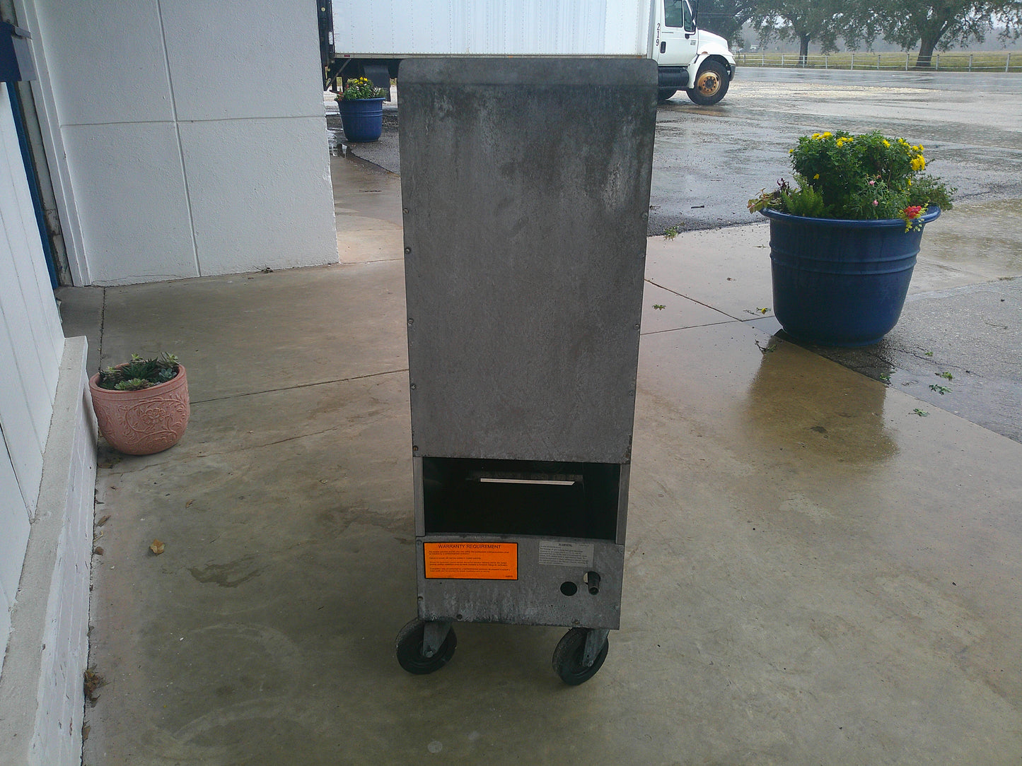 American Range AF-35/50, Liquid Propane 50 lbs. Capacity Fryer, TESTED, #9422c