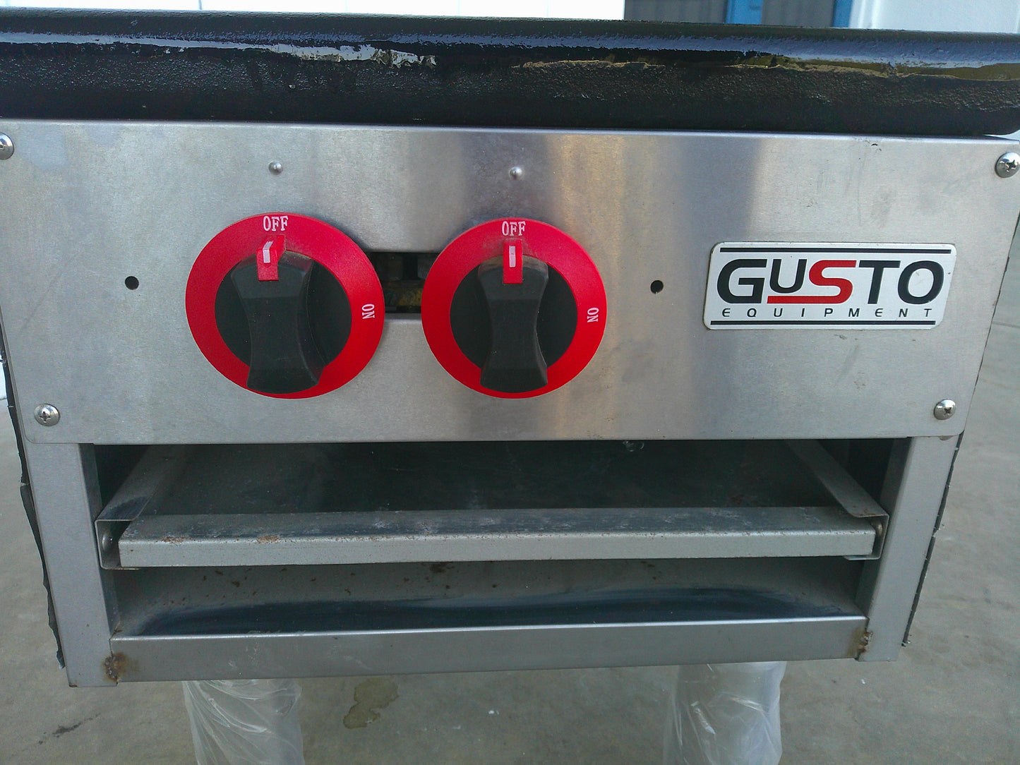 Gusto SPR, Stainless Steel Natural Gas Low-Profile Stock Pot Range, #9467c