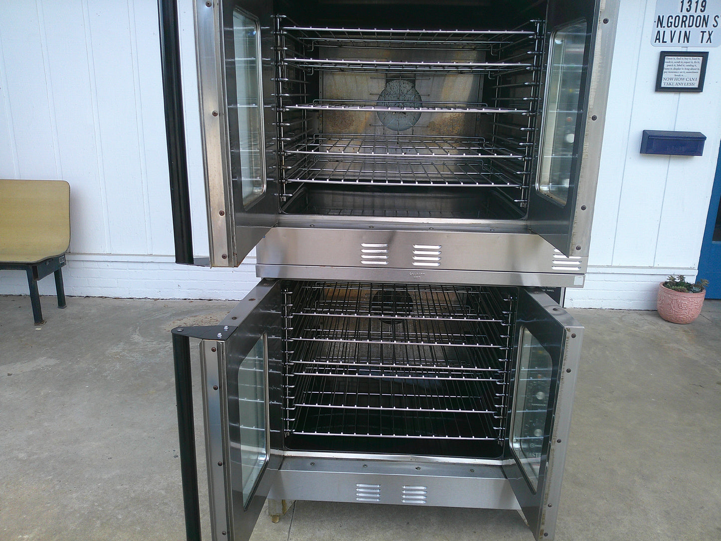 Garland MCO-GS200, Double Stack Natural Gas Convection Oven, TESTED, #8202