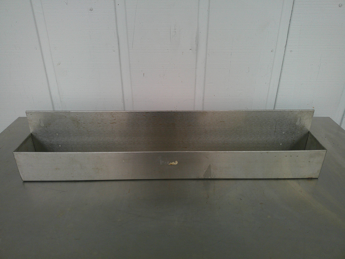 Stainless Steel Single Tier Speed Rail, 32" x 4", Great Condition! #9395