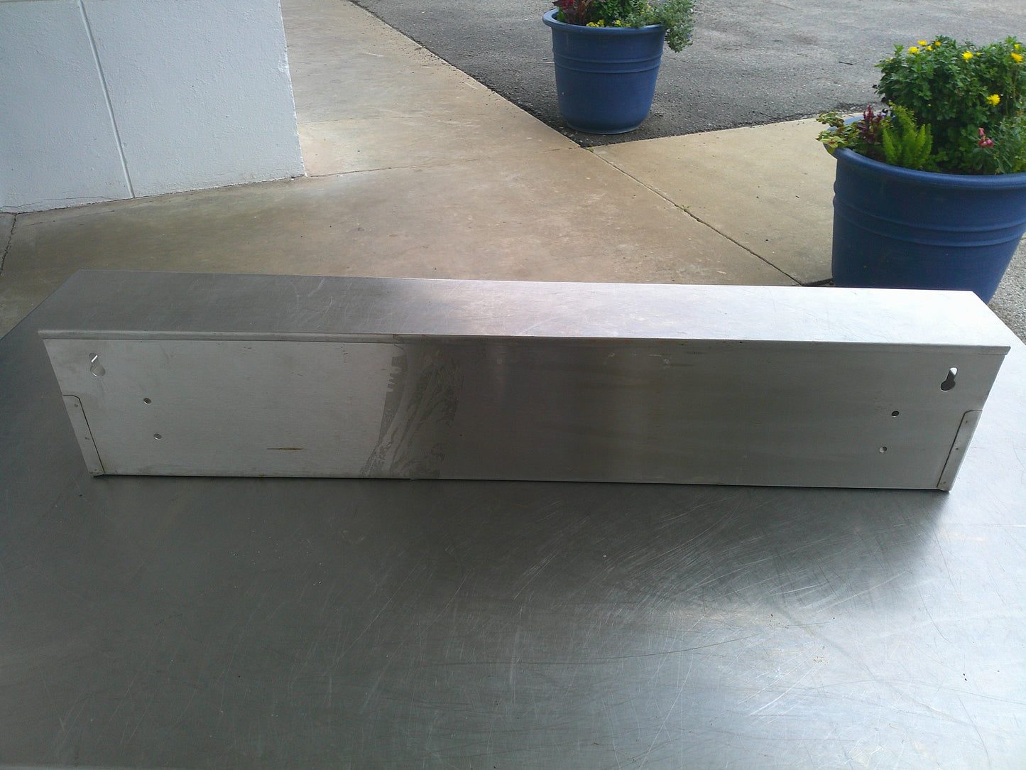 Stainless Steel Single Tier Speed Rail, 32" x 4", Great Condition! #9395