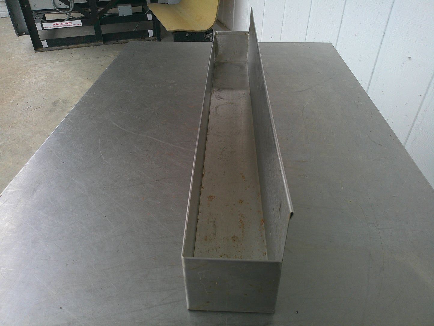 Stainless Steel Single Tier Speed Rail, 32" x 4", Great Condition! #9395