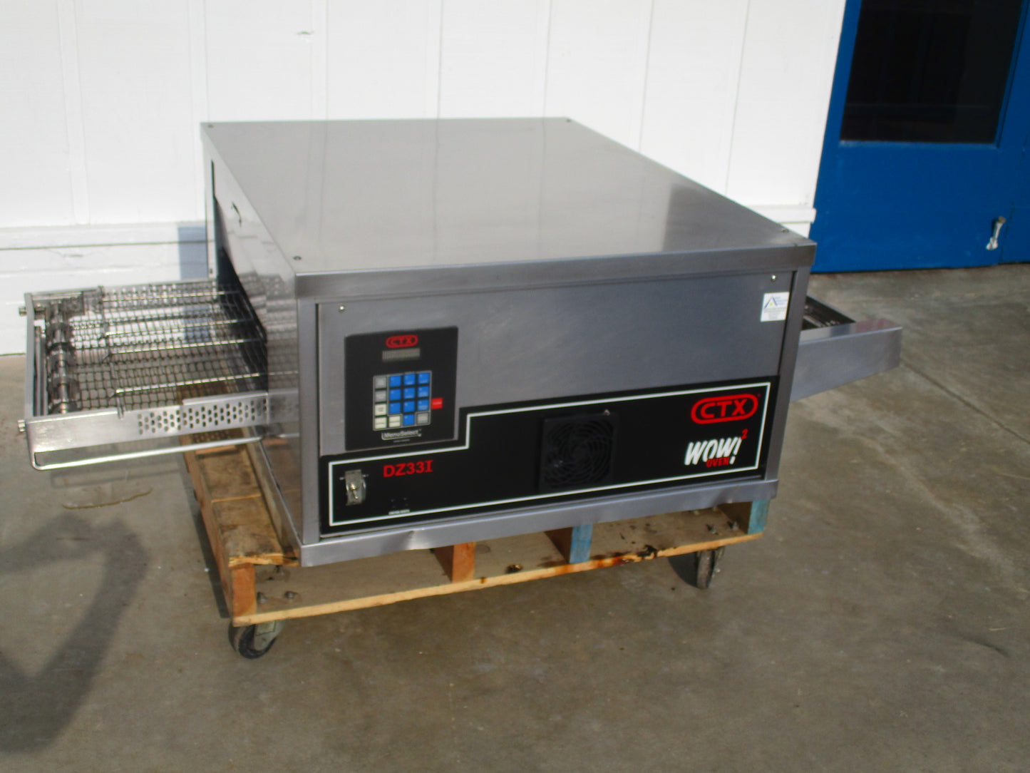 Middleby Marshall CTX #DZ331 Conveyor Oven, 50/50 Split Belt, 3 PH, #7752