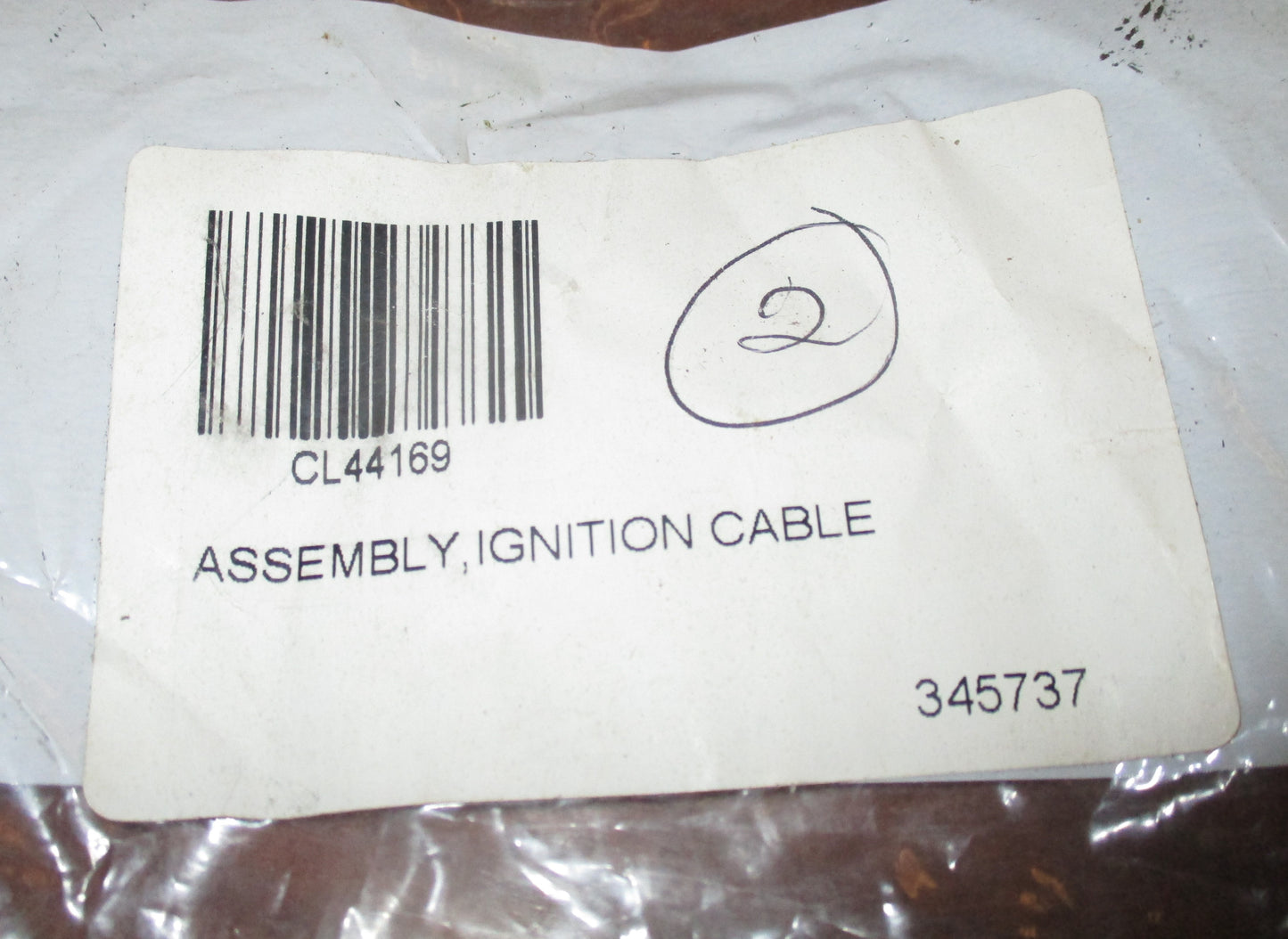 Cleveland 44169, Ignition Cable Assembly, New-Old Stock, #5972