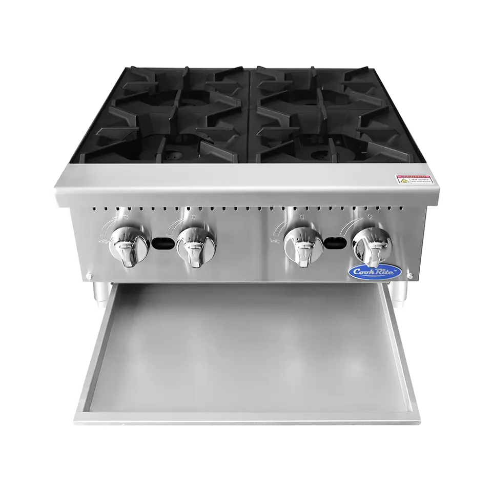 NEW ATOSA COOK RITE ACHP-4 Heavy Duty Countertop Range (Hot Plates)