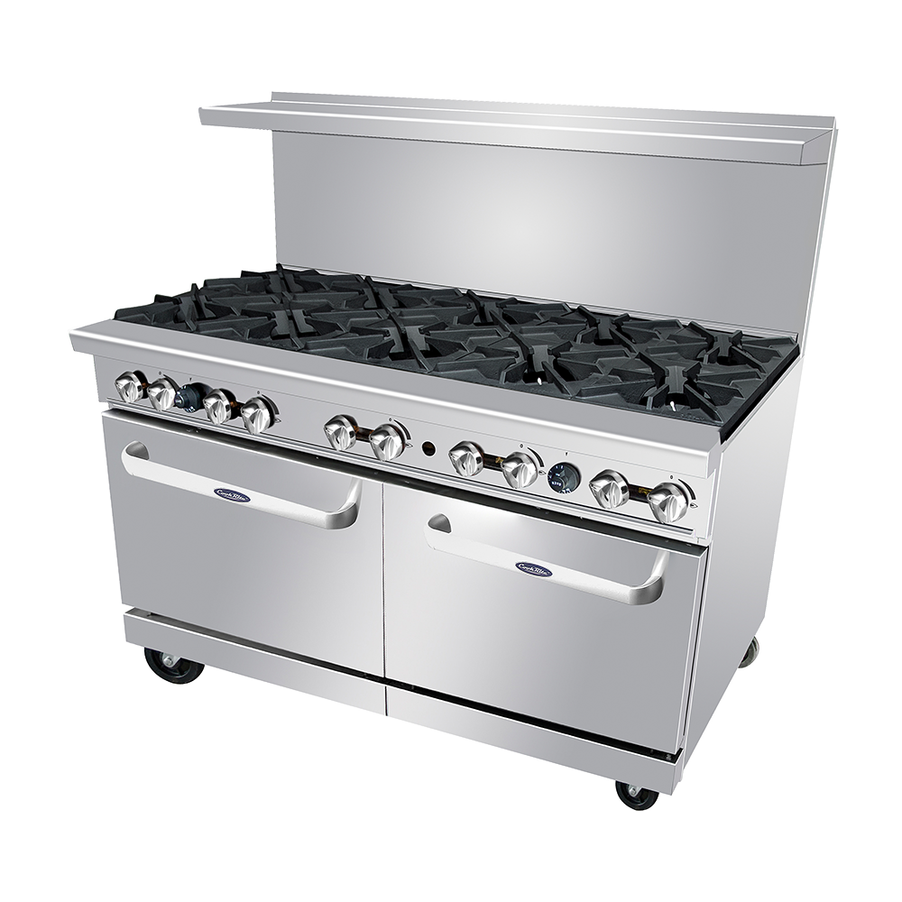 NEW ATOSA COOK RITE AGR-10B 60″ Gas Range (10 Burner)