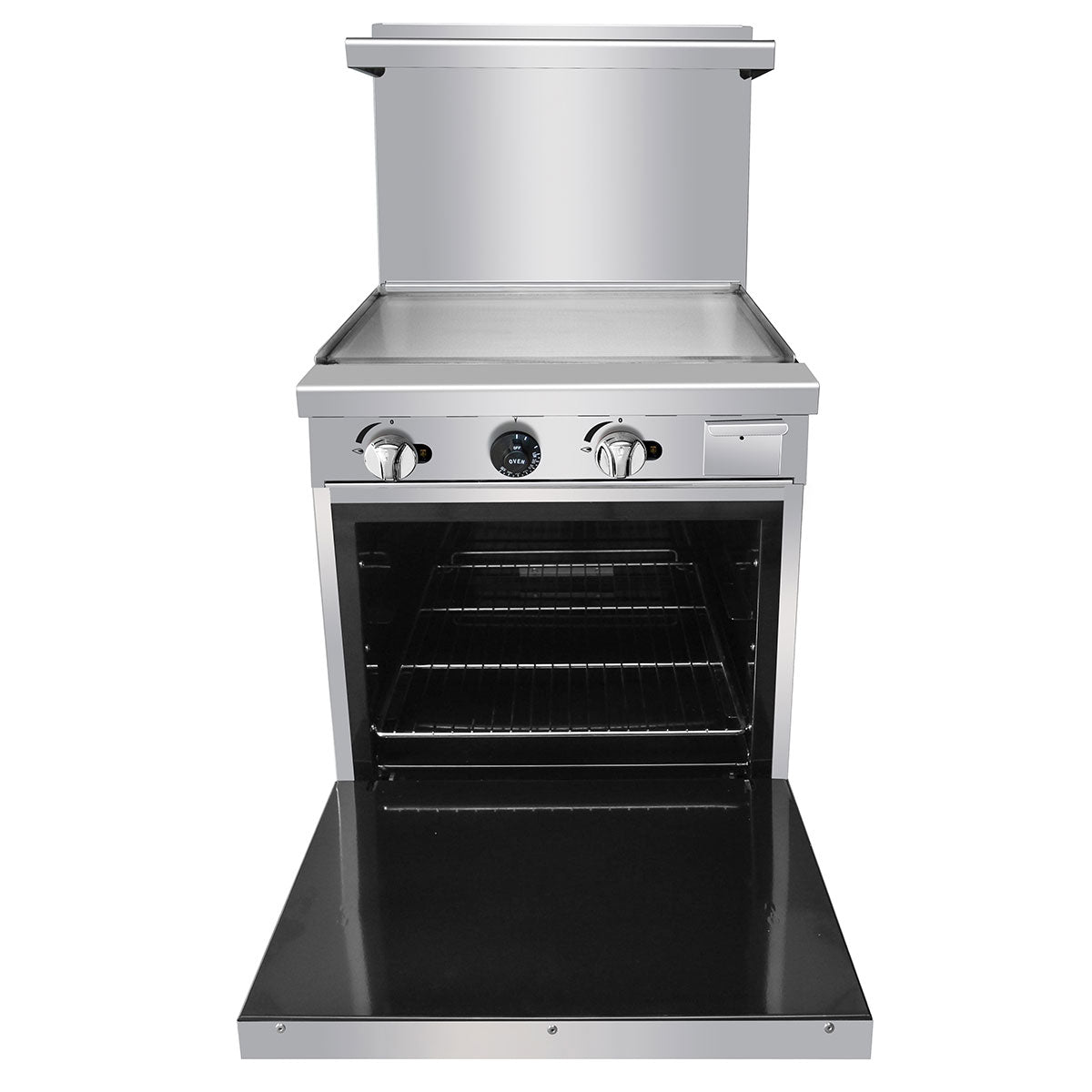 NEW ATOSA COOK RITE AGR-24G 24″ Gas Range with Griddle Top