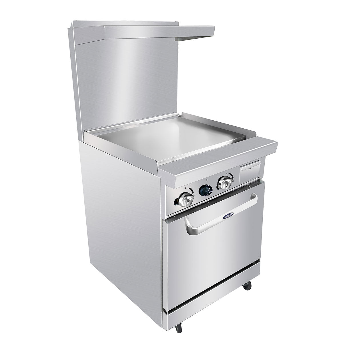 Cook Rite by Atosa AGR-24G, Stainless Steel 24″ Gas Range with Griddle Top, NEW!