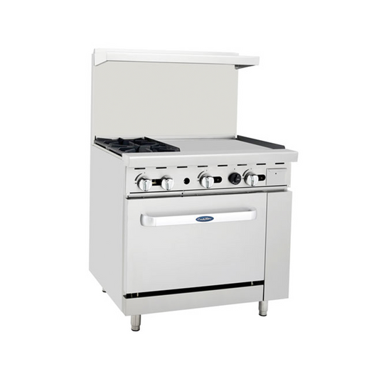 NEW ATOSA COOK RITE ATO-2B24G 36″ Gas Range