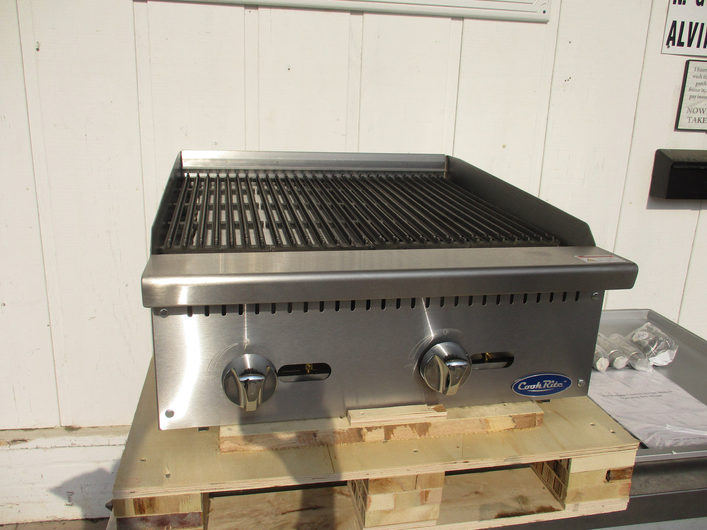 New ATOSA ATRC-24 24″ Radiant Charbroiler NEW! COMMERCIAL KITCHEN