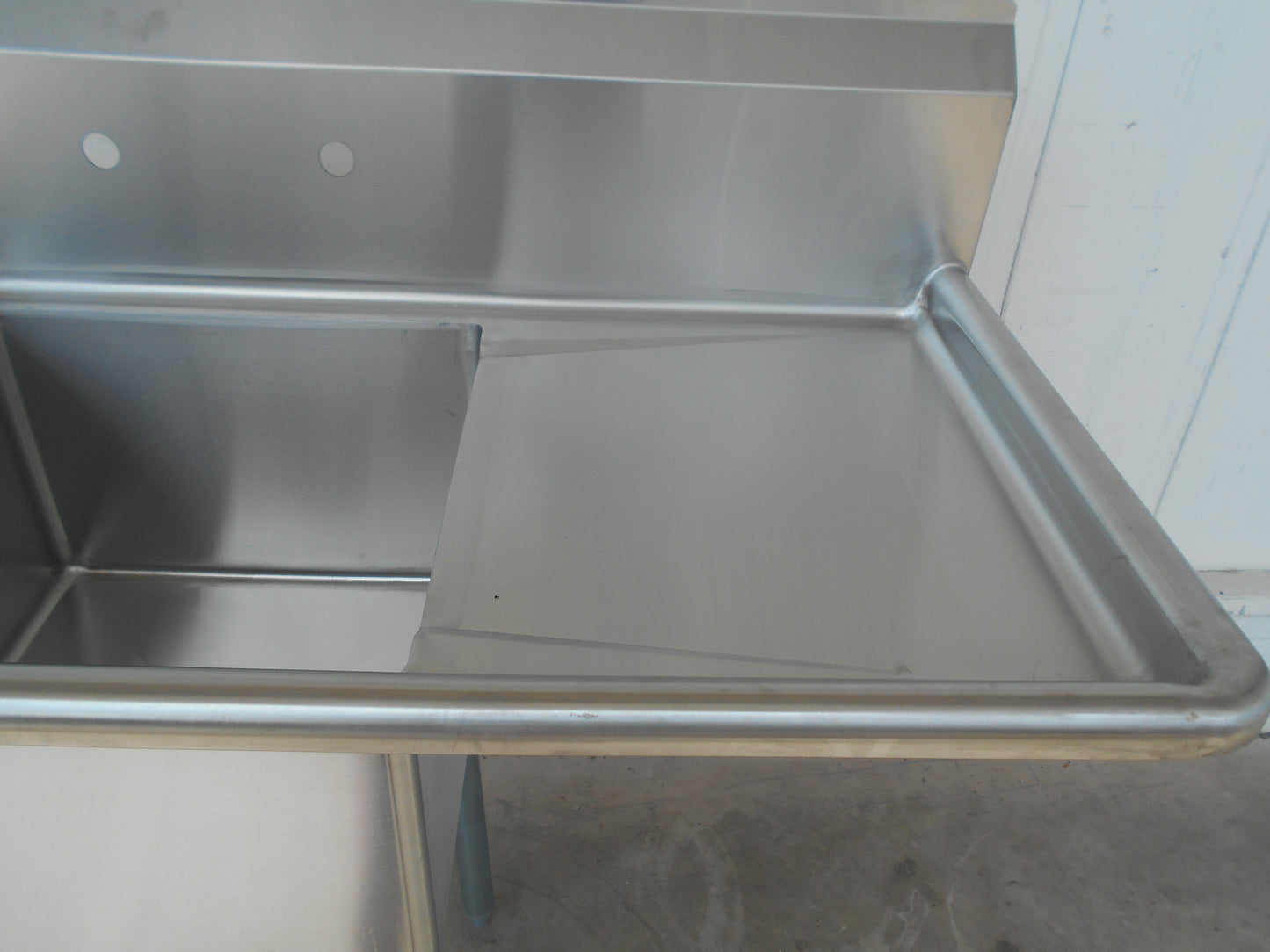 BRAND NEW! Atosa MRSA‑1‑R 39" 1 Compartment Stainless Steel Sink