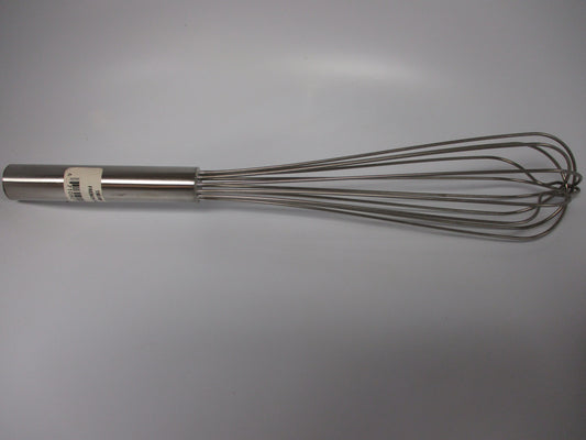 Set of 3 Stainless Steel French Whip Whisks, 16" Heavy Duty, New-Old Stock, #5773