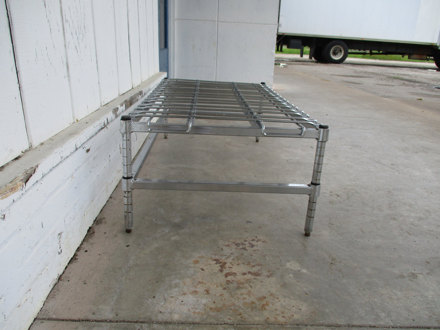 Metro Super Erecta Heavy-Duty Dunnage Shelf, Chrome 48x24x15 #5845