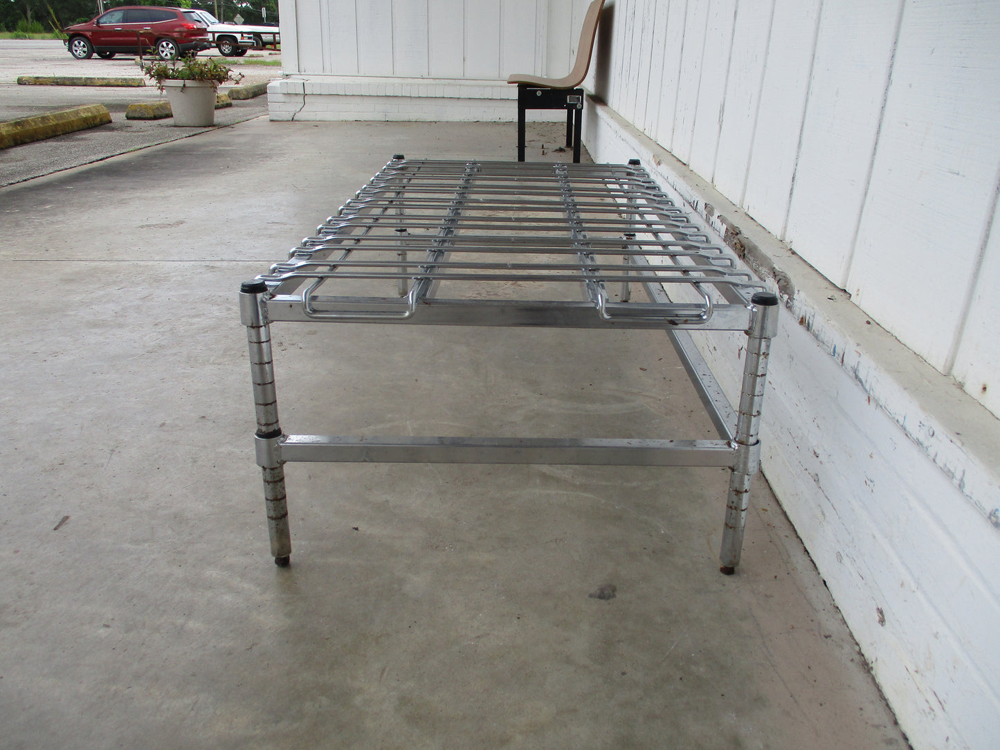 Metro Super Erecta Heavy-Duty Dunnage Shelf, Chrome 48x24x15 #5845