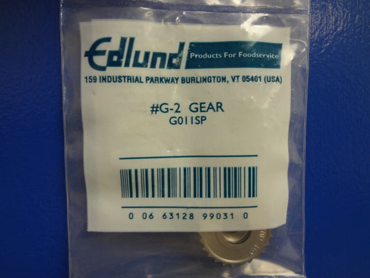 Edlund G011SP, Manual Can Opener Gear for G2 and SG-2, New-Old Stock, #922