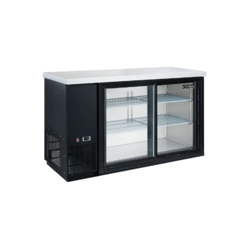 New Dukers  DBB60-S2 2 Door Bar and Beverage Cooler (Sliding Doors)