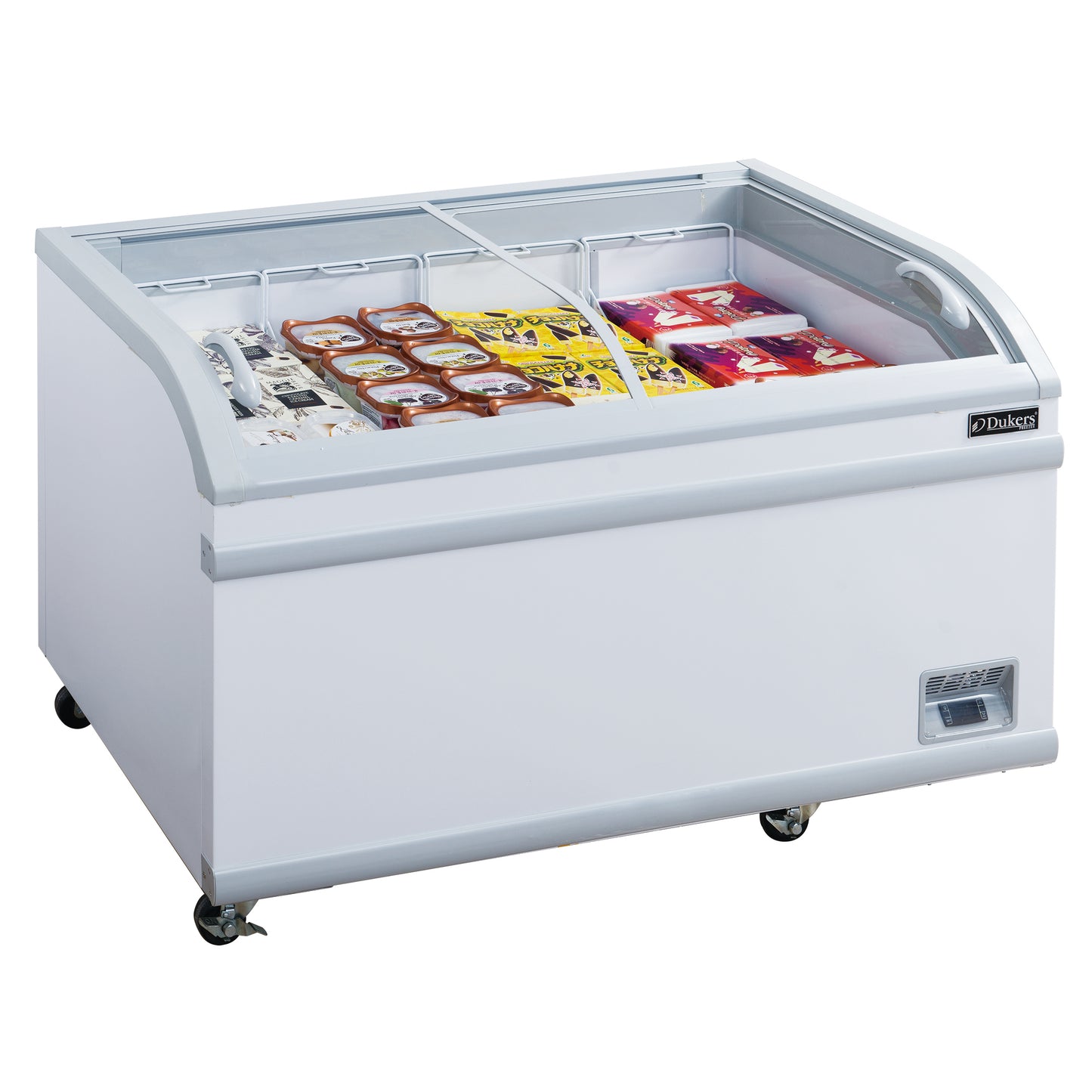 New Dukers WD-500Y Commercial Chest Freezer in White