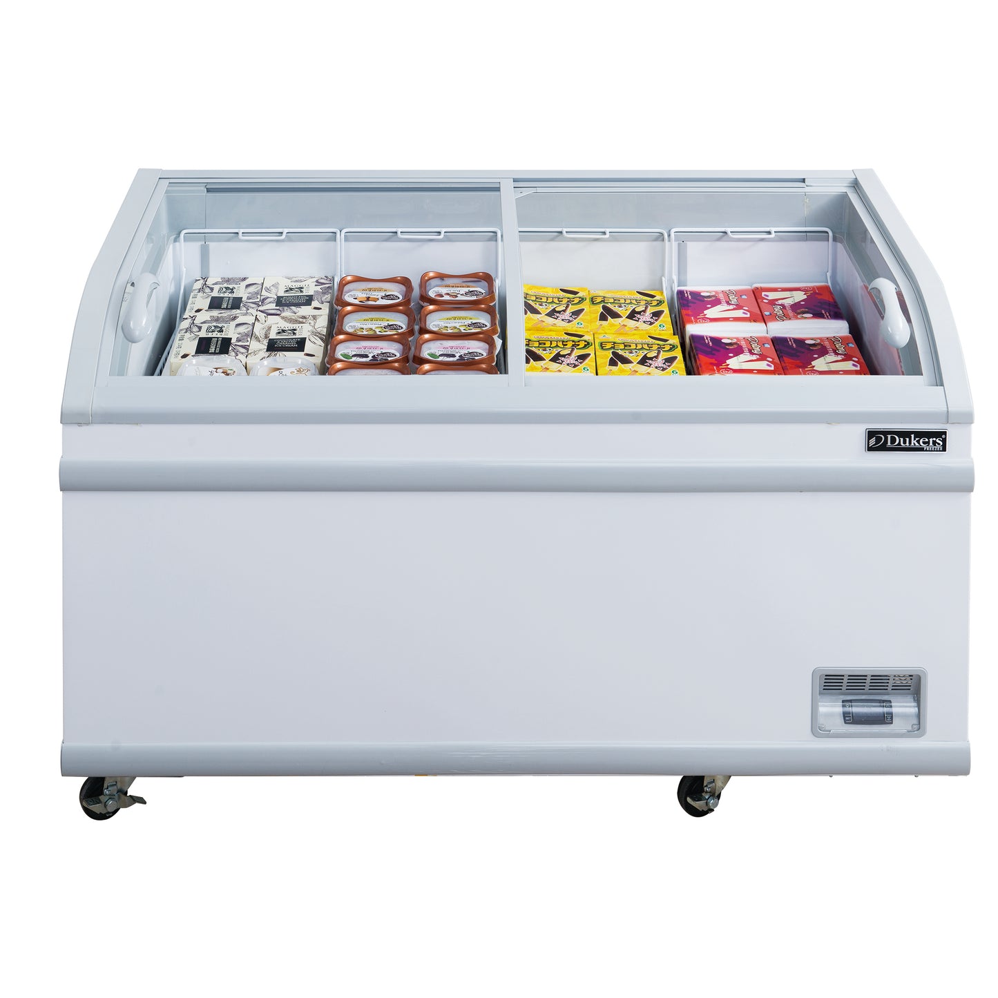 New Dukers WD-700Y Commercial Chest Freezer in White